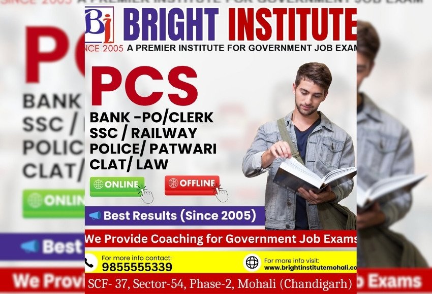 Punjab PCS Notification 2025 - Bright Institute Mohali