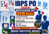 IBPS PO 2026 Notification Out - Bright Institute Mohali