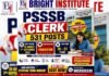 PSSSB Clerk Recruitment 2026 - Bright Institute Mohali